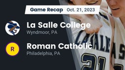 Recap: La Salle College  vs. Roman Catholic  2023
