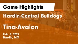 Hardin-Central Bulldogs vs Tina-Avalon Game Highlights - Feb. 8, 2022