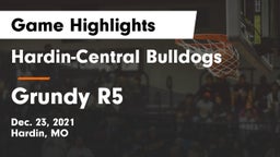 Hardin-Central Bulldogs vs Grundy R5 Game Highlights - Dec. 23, 2021