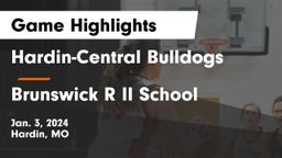 Hardin-Central Bulldogs vs Brunswick R II School Game Highlights - Jan. 3, 2024