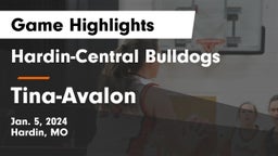 Hardin-Central Bulldogs vs Tina-Avalon Game Highlights - Jan. 5, 2024