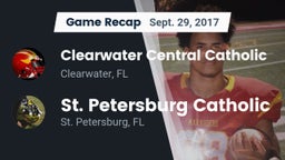 Recap: Clearwater Central Catholic  vs. St. Petersburg Catholic  2017