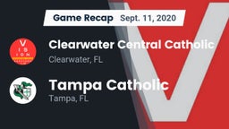 Recap: Clearwater Central Catholic  vs. Tampa Catholic  2020