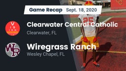 Recap: Clearwater Central Catholic  vs. Wiregrass Ranch  2020
