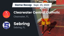 Recap: Clearwater Central Catholic  vs. Sebring  2020