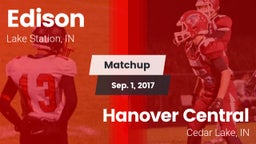 Matchup: Edison  vs. Hanover Central  2017