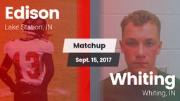 Matchup: Edison  vs. Whiting  2017