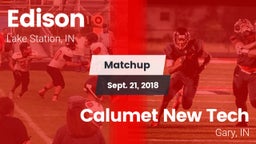 Matchup: Edison  vs. Calumet New Tech  2018