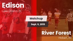 Matchup: Edison  vs. River Forest  2019