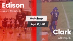 Matchup: Edison  vs. Clark  2019