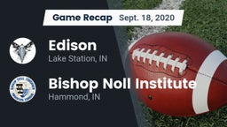 Recap: Edison  vs. Bishop Noll Institute 2020