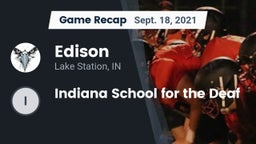 Recap: Edison  vs. Indiana School for the Deaf 2021