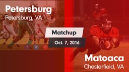 Matchup: Petersburg High vs. Matoaca  2016