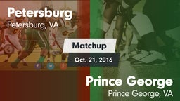 Matchup: Petersburg High vs. Prince George  2016