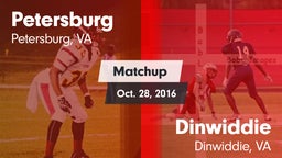 Matchup: Petersburg High vs. Dinwiddie  2016