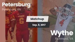 Matchup: Petersburg High vs. Wythe  2017