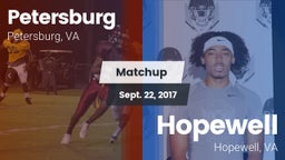 Matchup: Petersburg High vs. Hopewell  2017