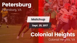 Matchup: Petersburg High vs. Colonial Heights  2017