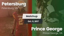 Matchup: Petersburg High vs. Prince George  2017