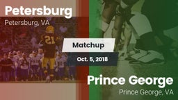 Matchup: Petersburg High vs. Prince George  2018