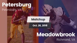 Matchup: Petersburg High vs. Meadowbrook  2018