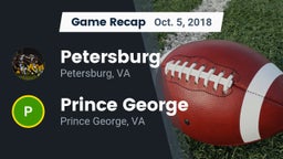 Recap: Petersburg  vs. Prince George  2018