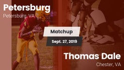 Matchup: Petersburg High vs. Thomas Dale  2019