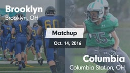 Matchup: Brooklyn  vs. Columbia  2016