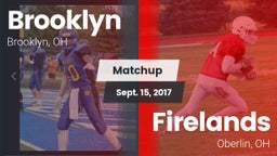 Matchup: Brooklyn  vs. Firelands  2017