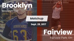 Matchup: Brooklyn  vs. Fairview  2017