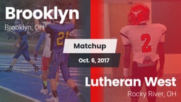 Matchup: Brooklyn  vs. Lutheran West  2017
