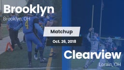 Matchup: Brooklyn  vs. Clearview  2018