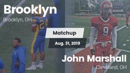 Matchup: Brooklyn  vs. John Marshall  2019