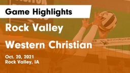 Rock Valley  vs Western Christian  Game Highlights - Oct. 20, 2021