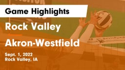 Rock Valley  vs Akron-Westfield  Game Highlights - Sept. 1, 2022