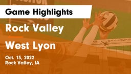 Rock Valley  vs West Lyon  Game Highlights - Oct. 13, 2022