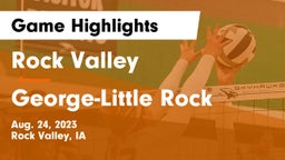 Rock Valley  vs George-Little Rock  Game Highlights - Aug. 24, 2023