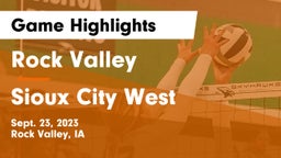 Rock Valley  vs Sioux City West   Game Highlights - Sept. 23, 2023