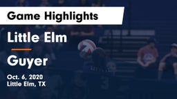 Little Elm  vs Guyer  Game Highlights - Oct. 6, 2020