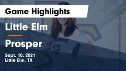 Little Elm  vs Prosper  Game Highlights - Sept. 10, 2021