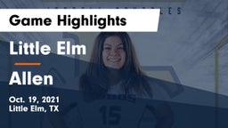 Little Elm  vs Allen  Game Highlights - Oct. 19, 2021