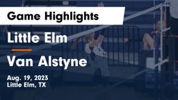 Little Elm  vs Van Alstyne  Game Highlights - Aug. 19, 2023