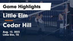 Little Elm  vs Cedar Hill  Game Highlights - Aug. 12, 2023