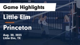 Little Elm  vs Princeton  Game Highlights - Aug. 30, 2023