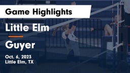 Little Elm  vs Guyer  Game Highlights - Oct. 6, 2023