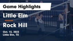 Little Elm  vs Rock Hill  Game Highlights - Oct. 13, 2023