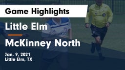 Little Elm  vs McKinney North  Game Highlights - Jan. 9, 2021