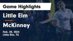 Little Elm  vs McKinney  Game Highlights - Feb. 20, 2024