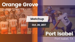 Matchup: Orange Grove High vs. Port Isabel  2017