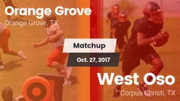 Matchup: Orange Grove High vs. West Oso  2017